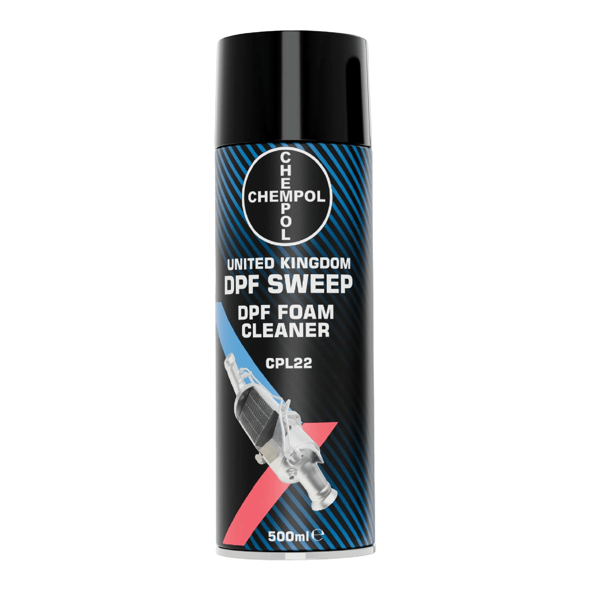 CHEMPOL CPL22 DPF Foam Cleaner: Maintain Diesel Particulate Filters