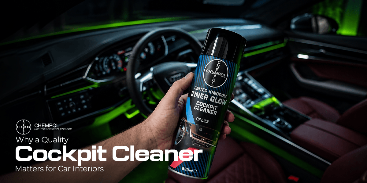 Why a Quality Cockpit Cleaner Matters for Car Interiors